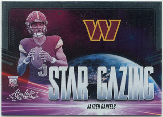Jayden Daniels 2024 Panini Absolute Star Gazing RC #SG-JDS