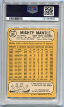 Mickey Mantle 1968 Topps Card #280 PSA Graded 2