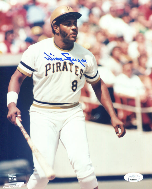 Willie Stargell Autographed Pittsburgh Pirates 8x10 Photo (JSA)