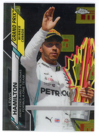 Lewis Hamilton 2020 Topps Chrome Card #139