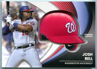 Josh Bell 2022 Topps Commemorative Batting Helmet Card #BHJB