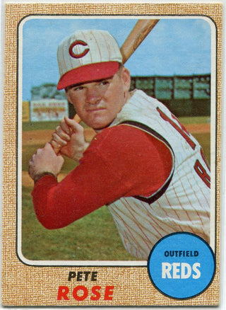 Pete Rose 1968 Topps Card #230