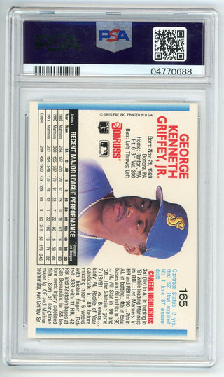 Ken Griffey Jr. 1992 Donruss #165 PSA MT 10