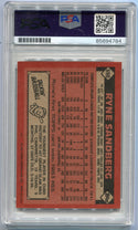 Ryne Sandberg 1986 Topps Autographed Card #690 PSA/DNA Certified