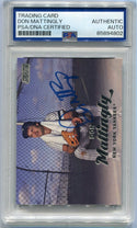 Don Mattingly 2017 Topps Stadium Club Autographed Card #163 PSA/DNA Certified