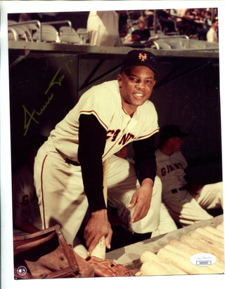 Willie Mays Autographed 8x10 Photo (JSA)