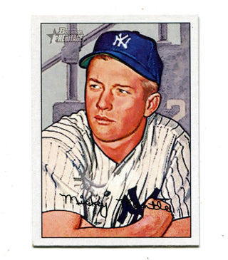 Mickey Mantle 2007 Bowman Heritage Reprint #7 Card