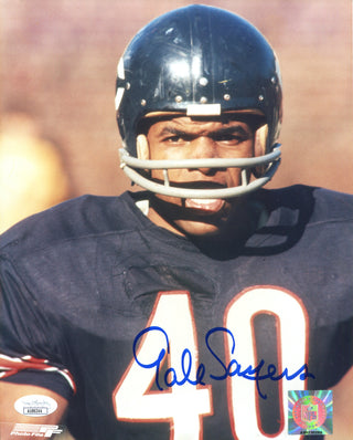 Gale Sayers Autographed Chicago Bears 8x10 Photo (JSA)