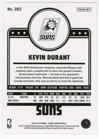 Kevin Durant 2023-24 Panini Hoops #282