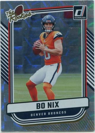 Bo Nix 2024 Panini Donruss The Rookies RC #TR-38