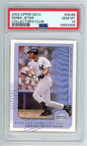 Derek Jeter 2002 Upper Deck Collector's Club #MLB8 PSA MT 10