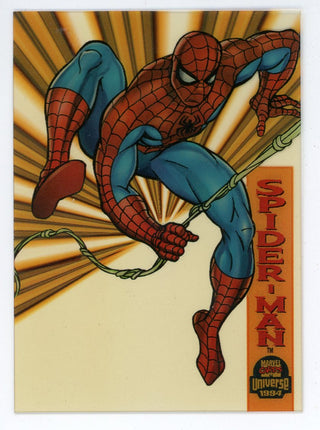 Spider-Man 1994 Suspended Animation Marvel Card