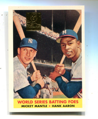 Mickey Mantle 1996 Commemorative Set #418 Reprint Card