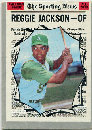 Reggie Jackson 1970 Topps All-Star Card #459