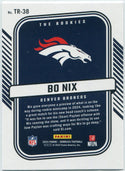 Bo Nix 2024 Panini Donruss The Rookies RC #TR-38