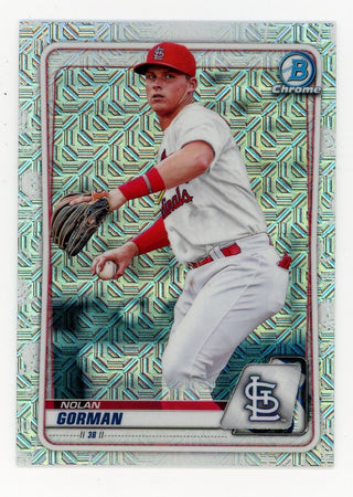 Nolan Gorman 2020 Topps Bowman Chrome #BCP-162 Card