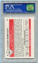 Jackie Robinson 1979 TCMA Baseball History Series Card #291 PSA Graded 9