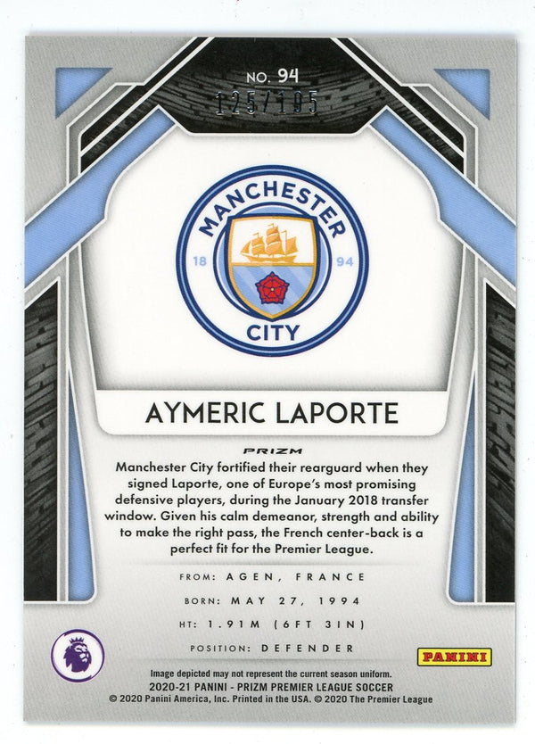 Aymeric Laporte 2020-21 Panini Prizm #94