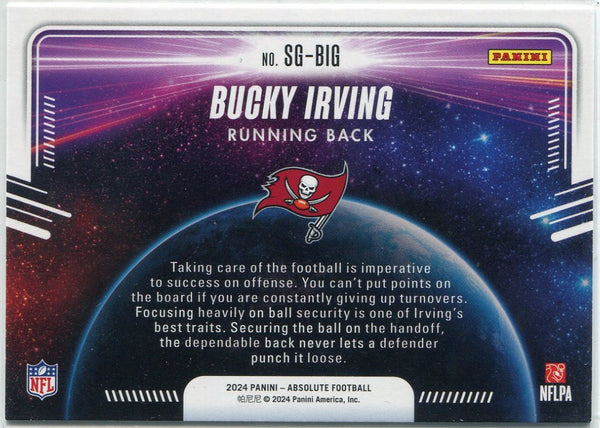 Bucky Irving 2024 Panini Absolute Star Gazing RC #SG-BIG