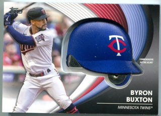 Byron Buxton 2022 Topps Commemorative Batting Helmet Card #BHBB /299