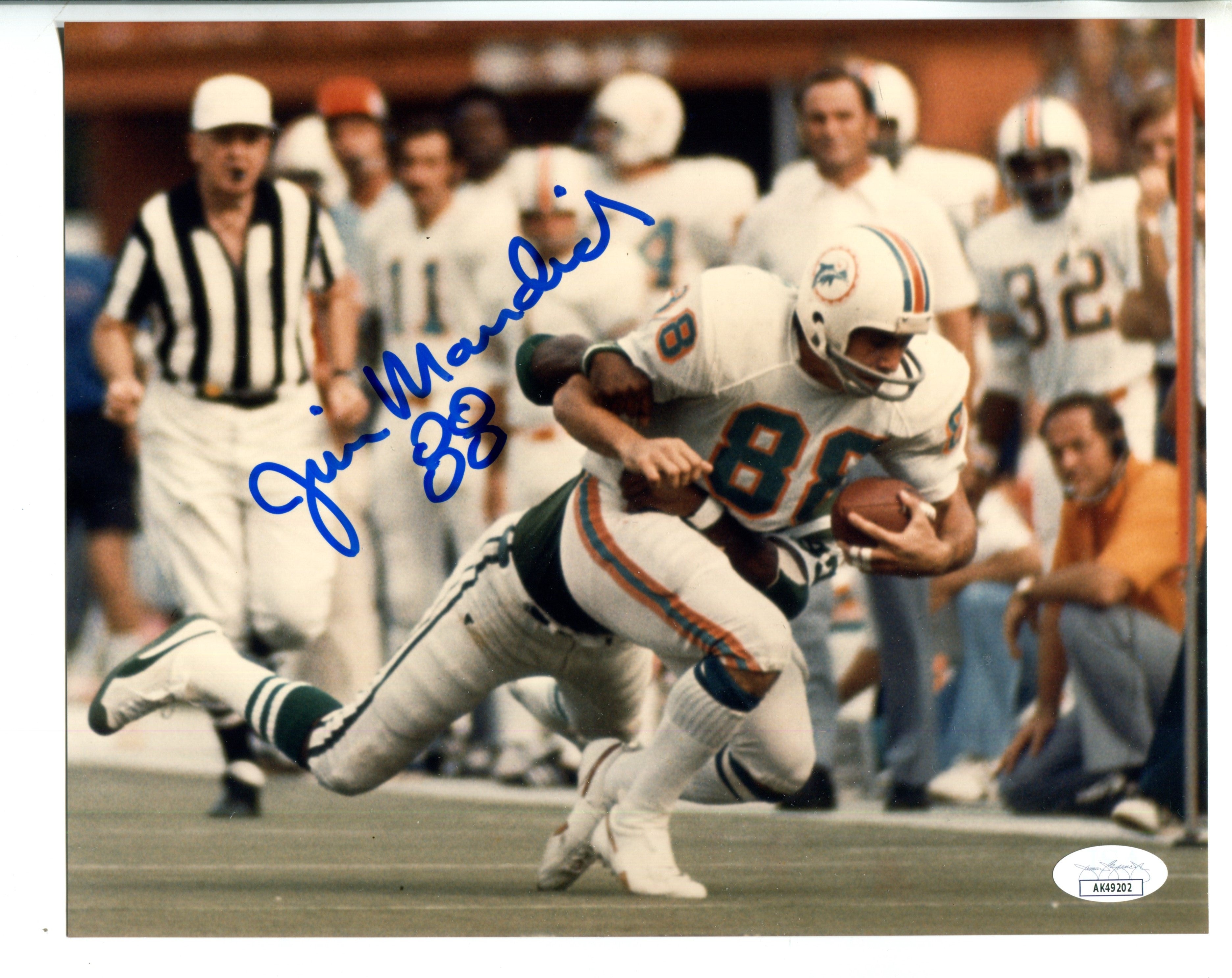 Jim Mandich Autographed 8x10 Photo (JSA) | Hollywood Collectibles