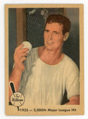 Ted Williams 1959 Fleer Baseball Card #56 1955- 2,000th Major League Hit