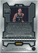 Victor Wembanyama 2023 - 2024 Panini Prizm RC #136