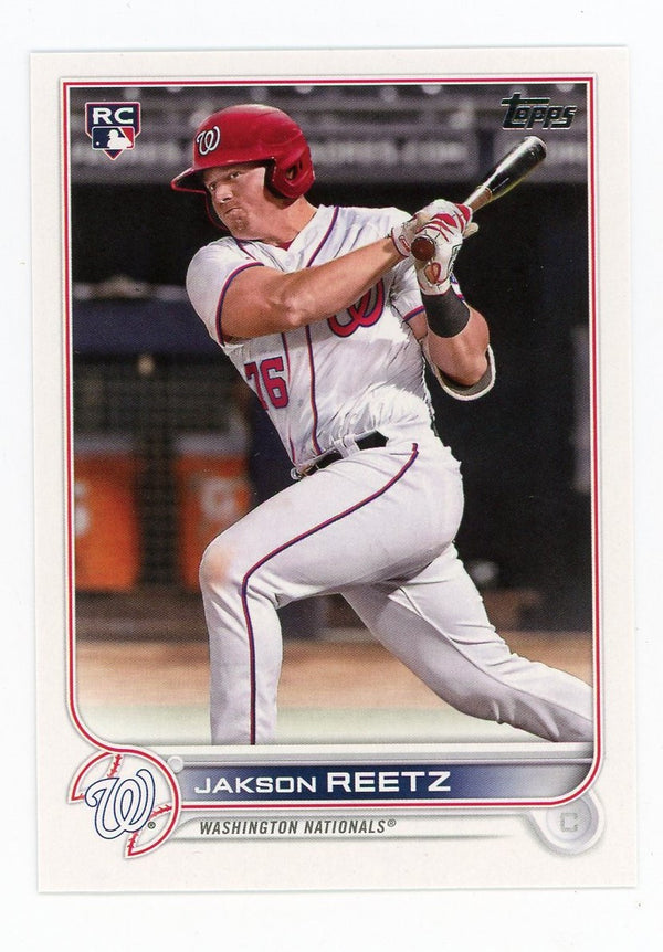 Jackson Reetz 2022 Topps Series One #61 Card