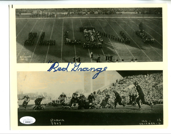 Red Grange Autographed 8x10 Photo (JSA)