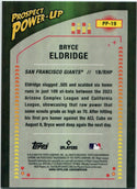 Bryce Eldridge 2024 Bowman Chrome Prospect Power Up RC #PP-19