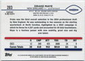 Drake Maye 2024 Topps Chrome RC #203