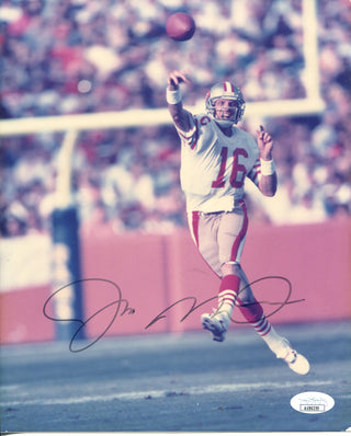 Joe Montana Autographed San Francisco 49ers 8x10 Photo (JSA)