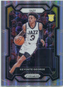 Keyonte George 2023 - 2024 Panini Prizm Silver Prizm RC #127