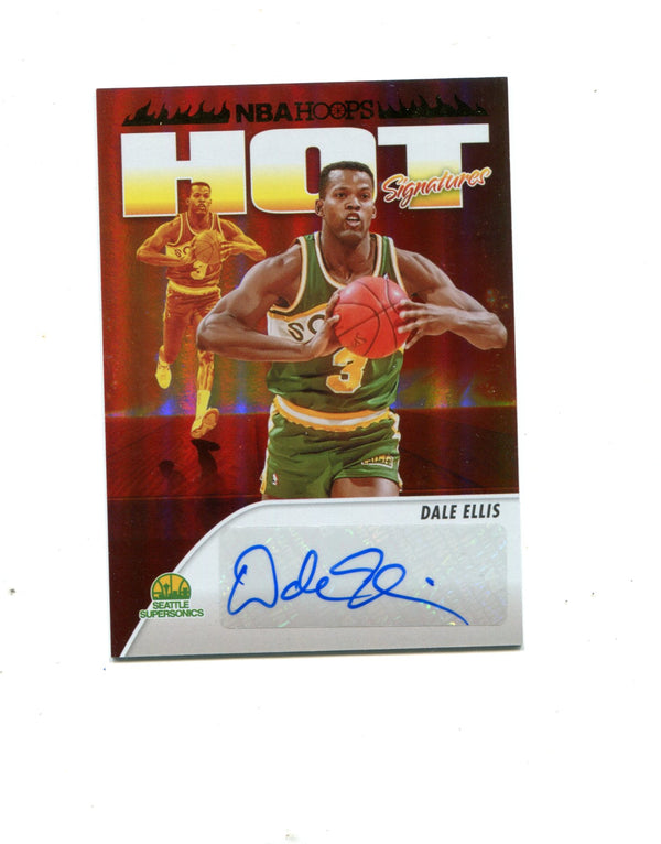 Dale Ellis 2023-24 Panini Hoops Hot Signatures AUTO Card #HS-ELS