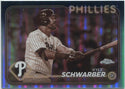 Kyle Schwarber 2024 Topps Chrome Sepia Refractor Card #71