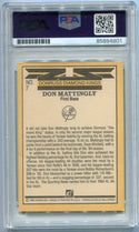 Don Mattingly 1985 Donruss Autographed Card #7 PSA/DNA Certified
