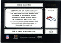 Rod Smith 2004 Donruss Playoff Absolute Memorabilia Tools Of The Trade Jersey Card #TT-77 1/25