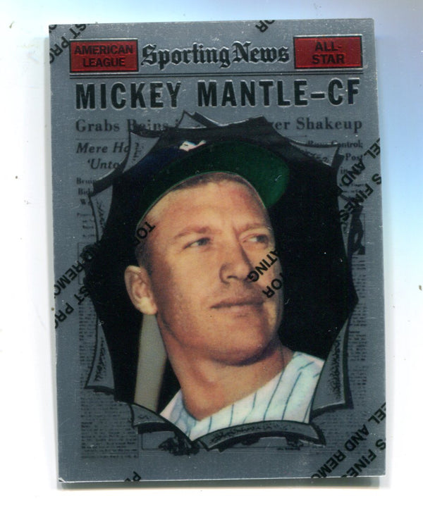 Mickey Mantle 1997 Sporting News Topps #578 Reprint Card