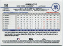 Juan Soto 2024 Topps Chrome Sepia Refractor Card #150