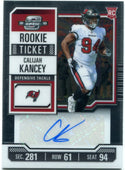 Calijah Kancey 2023 Panini Contenders Optic AUTO RC #152