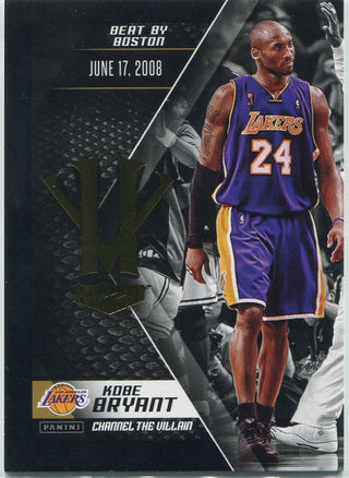 Kobe Bryant 2015 - 2016 Panini Kobe Herovillain Card #13