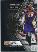 Kobe Bryant 2015 - 2016 Panini Kobe Herovillain Card #14