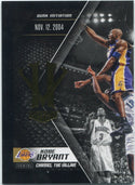 Kobe Bryant 2015 - 2016 Panini Kobe Herovillain Card #10