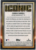 Corbin Carrol 2023 Bowman Chrome Iconic Mega Box Refractor RC #BI-18