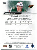 Marco Rossi 2022-23 Upper Deck Young Guns RC #243