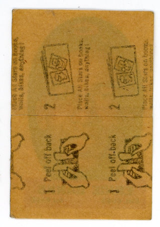 Ernie Banks 1963 Peel Off Sticker