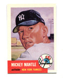 Mickey Mantle 1953 Topps #82 Reprint Card