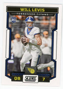 Will Levis 2023 Panini Score Rookie Card #303