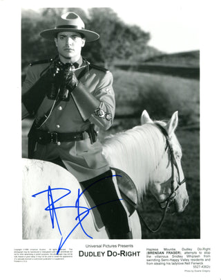 Brendan Fraser Autographed 8x10 Photo