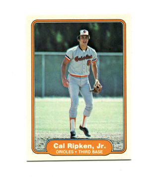 Cal Ripken Jr. 1982 Fleer #176 Card
